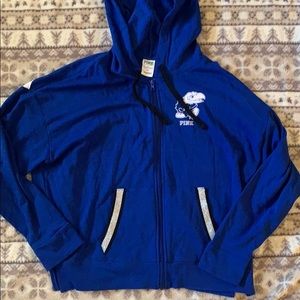 Worn once! KU jacket from Pink -Victoria’s secret